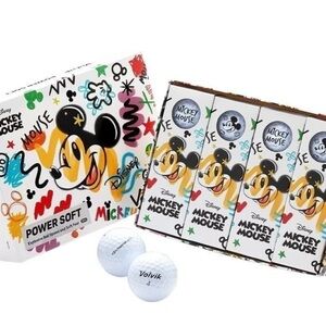 Disney Mickey Mouse Power Soft Golf Balls 12 total